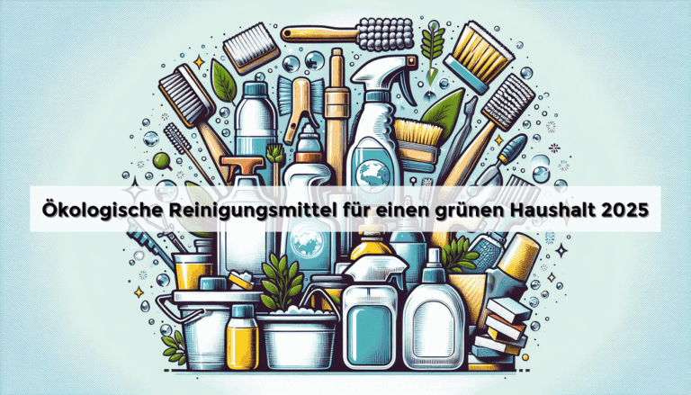 Ökologische Reinigungsmittel für einen grünen Haushalt 2025