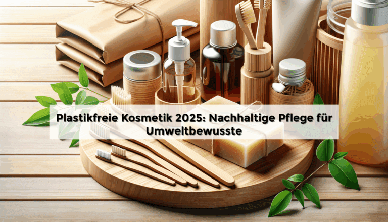 Plastikfreie Kosmetik 2025: Nachhaltige Pflege für Umweltbewusste