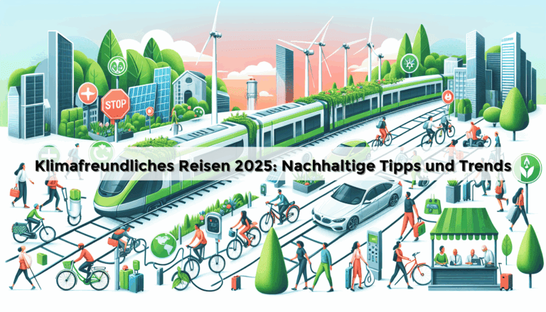 Klimafreundliches Reisen 2025: Nachhaltige Tipps und Trends
