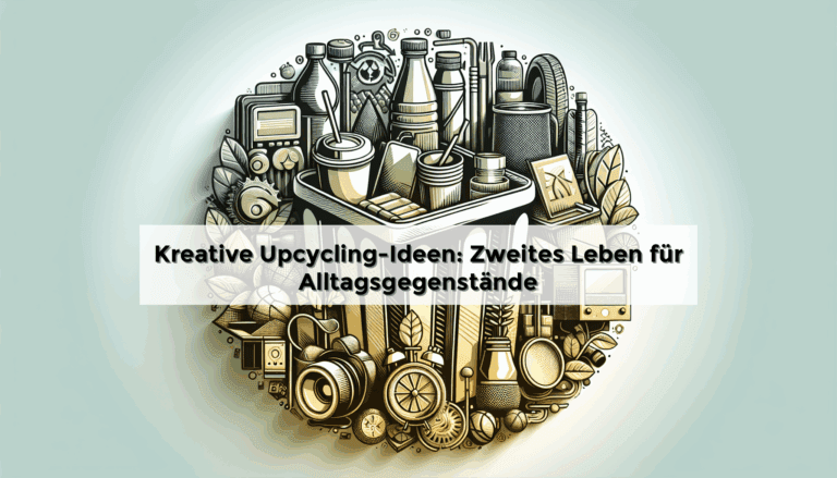 Kreative Upcycling-Ideen: Zweites Leben für Alltagsgegenstände